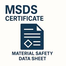 MSDS เอกสารข้อมูลความปลอดภัยของวัสดุ