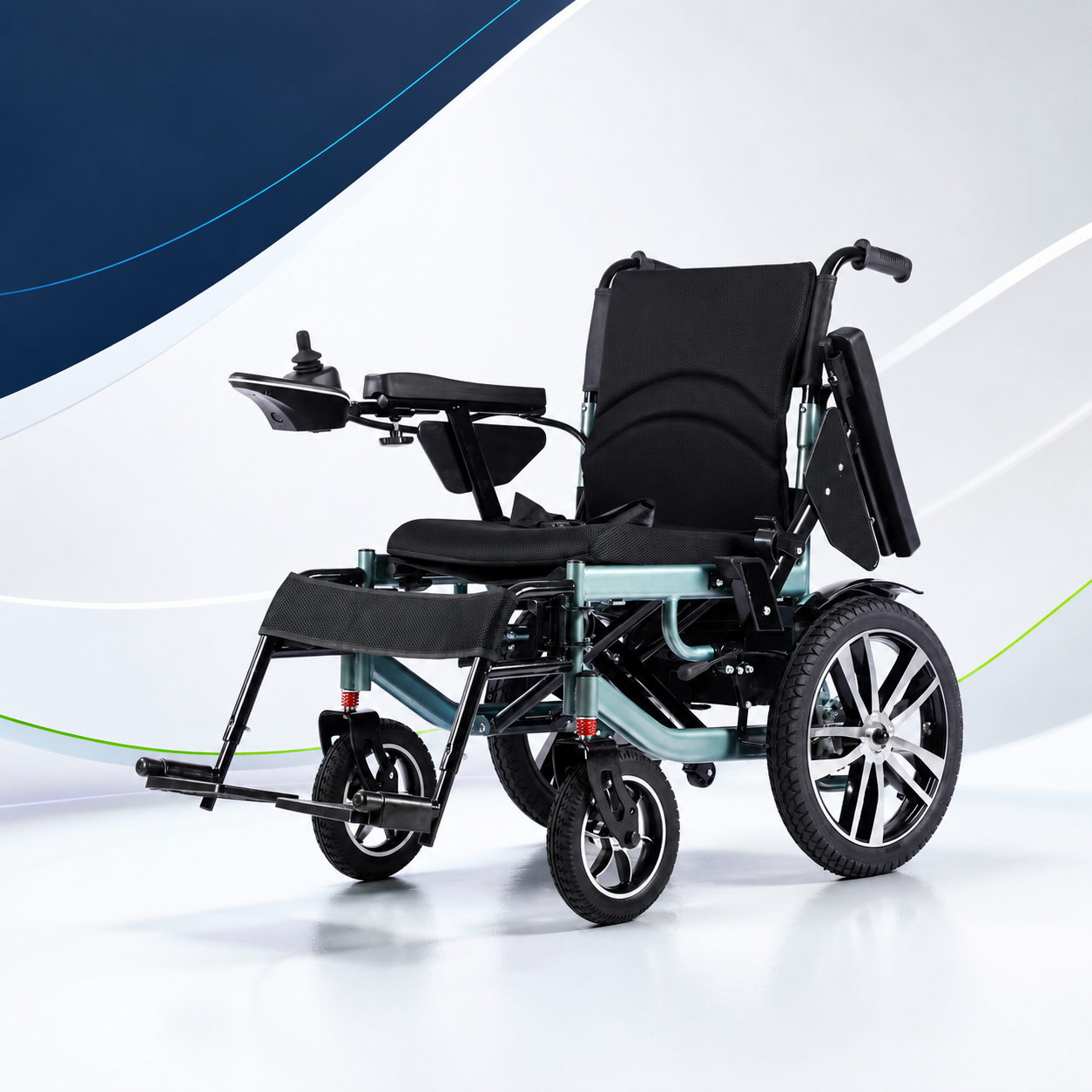 วีลแชร์ไฟฟ้า Synergy รุ่น Smart-Z สีดำ