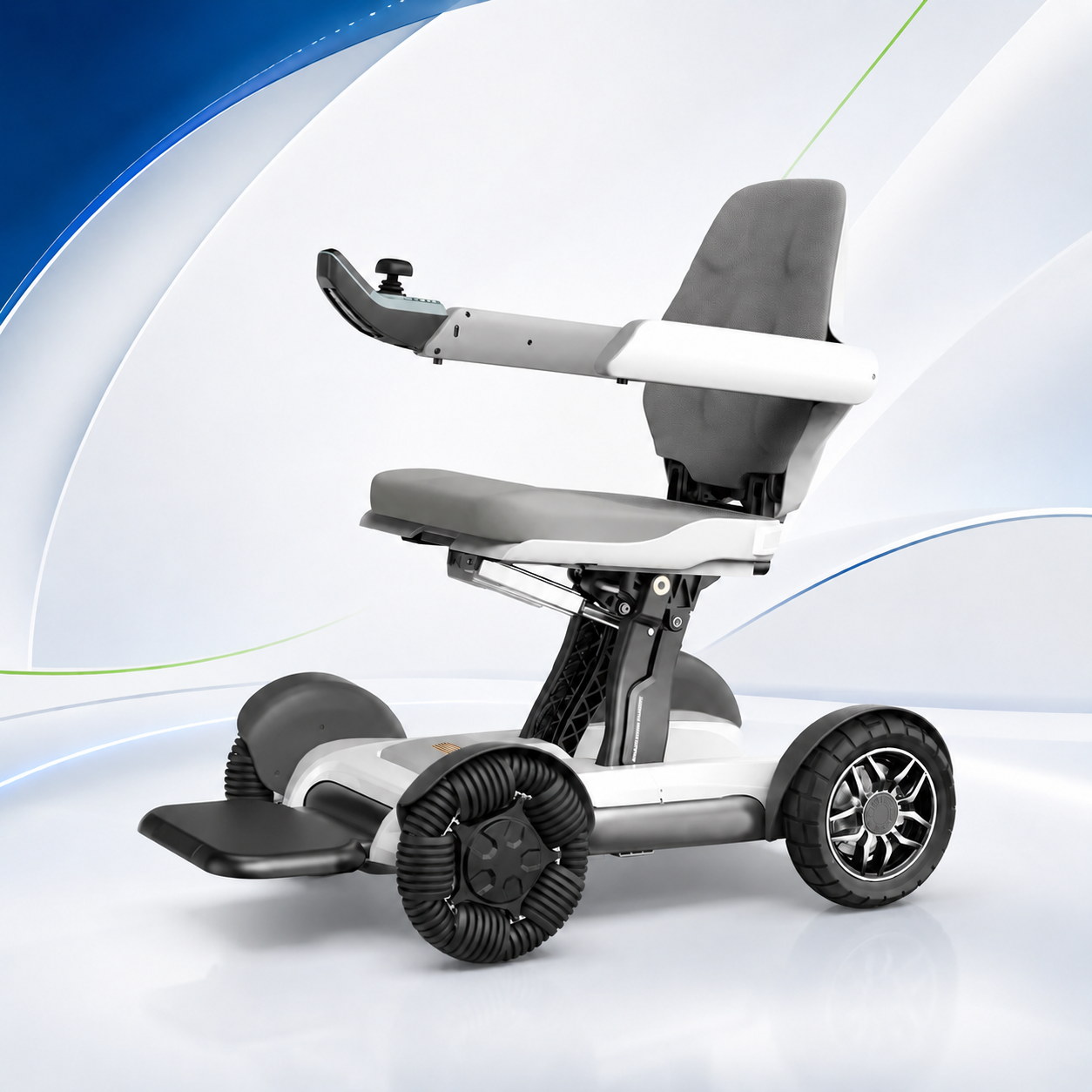วีลแชร์ไฟฟ้า Synergy รุ่น iDRIVE 2 สีขาว