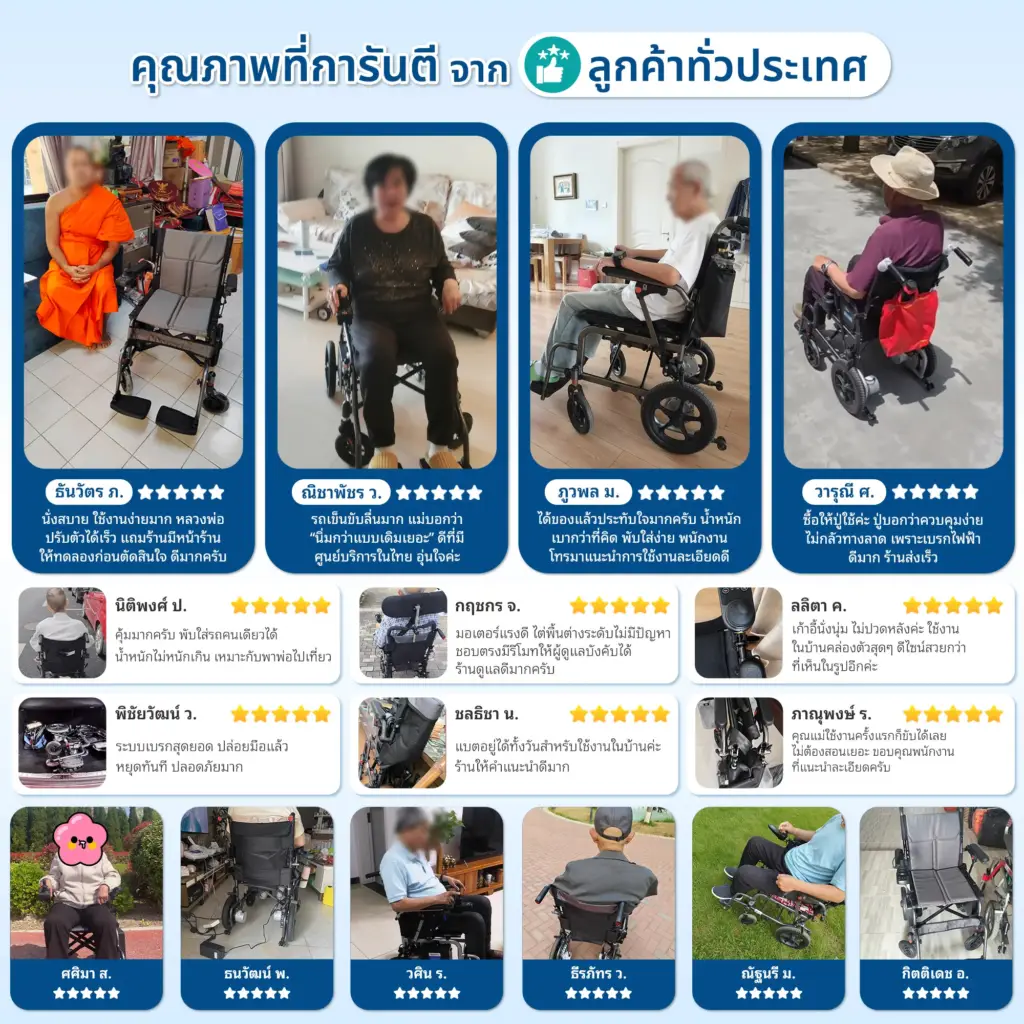 วีลแชร์ไฟฟ้า Synergy รุ่น ECON