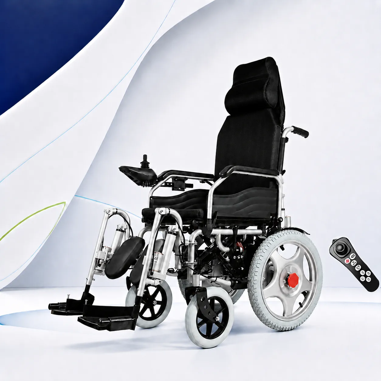 วีลแชร์ไฟฟ้า Synergy รุ่น EXCLUSIVE PLUS พร้อมรีโมต