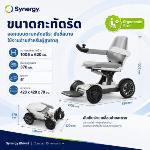 วีลแชร์ไฟฟ้า Synergy รุ่น iDRIVE 2