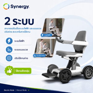 วีลแชร์ไฟฟ้า Synergy รุ่น iDRIVE 2