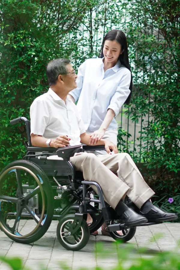 วีลแชร์ไฟฟ้าสำหรับผู้สูงอายุ